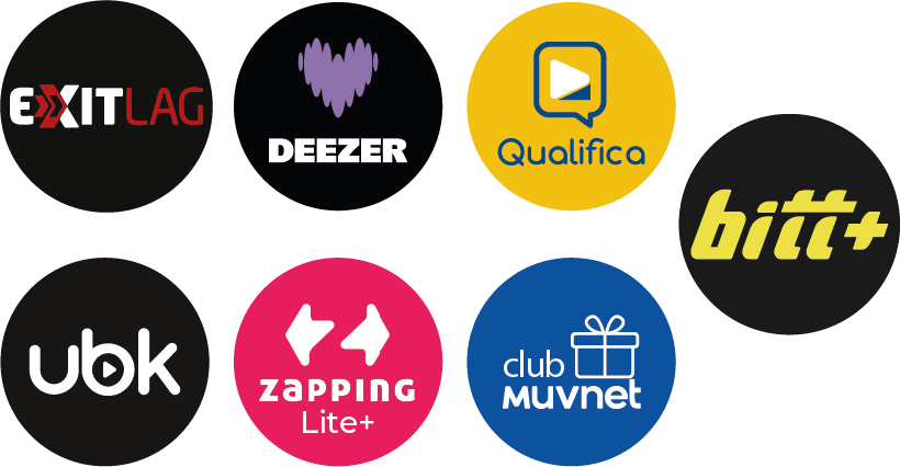 Aplicativos inclusos no plano 2.0 GIGA
